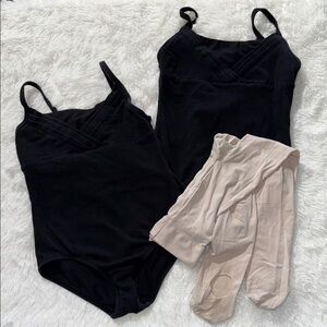 Cat & Jack Black Chemise and Slip Set